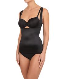 Conturelle by Felina Soft Touch Shaping Top Black 