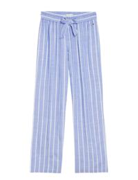 Tommy Hilfiger Woven Varsity Striped Pants Grey Dawn 