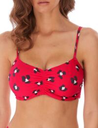 Freya Wildcat Bralette Bikini Top Red