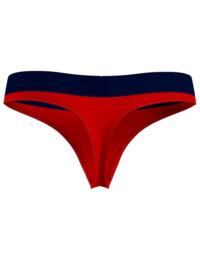Tommy Hilfiger Tommy Jeans Thong in Primary Red
