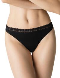 Prima Donna I Want You Thong Black 