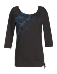 Prima Donna The Work Out Sports Top With Sleeves Cosmic Grey 