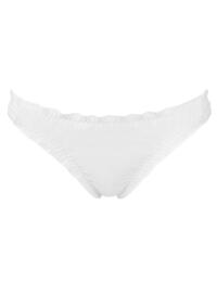 15204 Pour Moi Santa Monica Frill Bikini Brief White