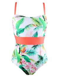 Pour Moi Tropics Control Swimsuit in Multi