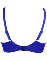 Pour Moi Azure Underwired Non-Padded Bikini Top in Deep Blue