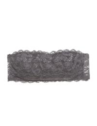 Cosabella Never Say Never Bandeau Bra Anthracite
