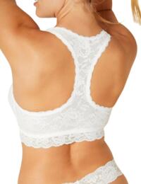 Cosabella Never Say Never Curvy Racerback Bra in Moon Ivory