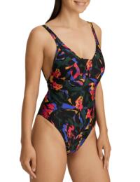 4007035 Prima Donna Swim Oasis Padded Swimsuit - 4007035 Black Cactus