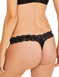 Cosabella Never Say Never Maternity Thong in Black