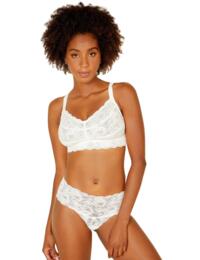 Cosabella Never Say Never Comfy Thong in Moon Ivory