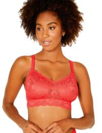 Cosabella Never Say Never Curvy Sweetie Soft Bra Rossetto