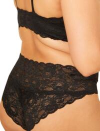 Cosabella Never Say Never Extended Lowrider Hotpant Black