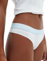 Calvin Klein CK One 7 Pack Thongs White Bodies with Multi WB