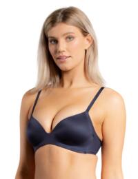 Royal Lounge Intimates Royal Delite Non-Wired Padded Bra in Deep Blue