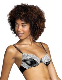 Andres Sarda Flower Full Cup Bra Dots 