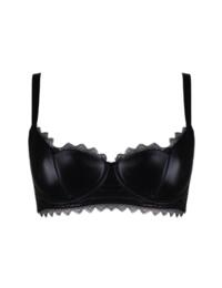 Contradiction by Pour Moi Glow Demi Padded Bra in Black
