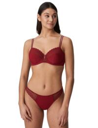 Prima Donna Twist East End Thong Red Boudoir 