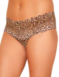 Cosabella Never Say Never Printed Thong Neutral Leopard 