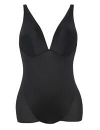 Maidenform Cover Your Bases Low Back Bodysuit Black