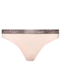 Calvin Klein Radiant Cotton Thong (3PK) White/Shoreline/Nymphs Thigh