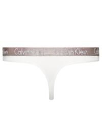 Calvin Klein Radiant Cotton 3 Pack Thongs - Nymphs Thigh/White