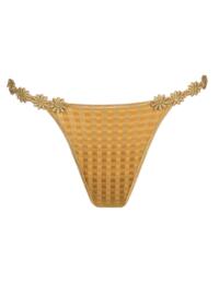 Marie Jo Avero Low Waisted Thong Gold 