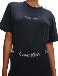 Calvin Klein Structure Lounge Short Set Black
