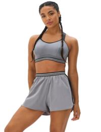 Pour Moi Energy Gym Shorts Silver/Black 