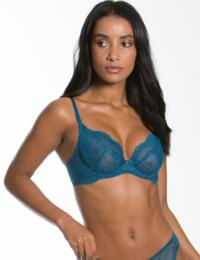Womens Superboost Lace Non-Padded Plunge Bra, 38F, Deep, 46% OFF