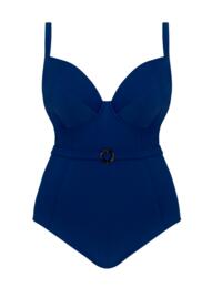 Curvy Kate Retro Sun Padded Plunge Swimsuit Navy – Brastop UK