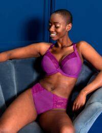 Curvy Kate Centre Stage Deep Thong Violet 
