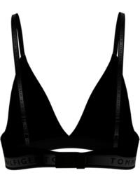 Tommy Hilfiger TH Seacell Triangle Bralette Black 