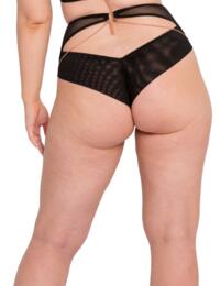 Scantilly by Curvy Kate Unchained High Waist Brief Black