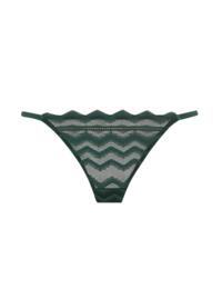 Muse By Coco De Mer Margot G-String Forest Green