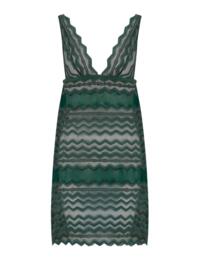 Muse by Coco De Mer Margot Slip Forest Green