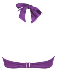 Pour Moi Bahamas Padded Halter Bikini Top Purple/Pink