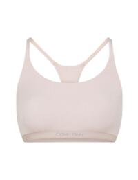 Calvin Klein Pure Ribbed Bralette Barely Pink