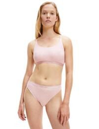Calvin Klein Pure Ribbed Brief  Barely Pink