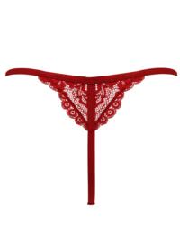 Pour Moi Statement Thong Red