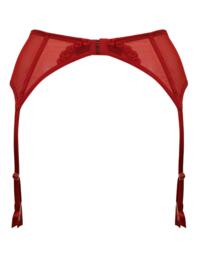 Pour Moi Statement Suspender Red