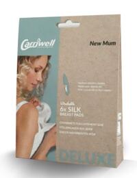 Carriwell Silk Breast Pads 6 Pack White