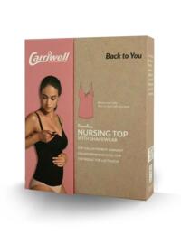Carriwell Shaping Nursing Top Black