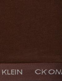 Calvin Klein CK One Cotton 2 Pack Bralettes Umber