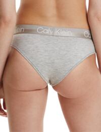 Calvin Klein Structure Cotton High Leg Brazilian Brief Grey Heather