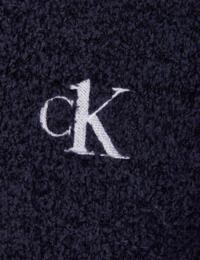 Calvin Klein CK One Plush Loungewear Crew Neck T-Shirt Blue Shadow