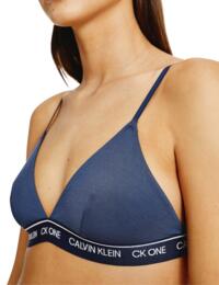 Calvin Klein CK One Recycled Unlined Triangle Bra - Belle Lingerie