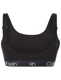 Calvin Klein Structure Cotton Underwired Bralette Black