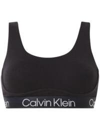 Calvin Klein Structure Cotton Underwired Bralette Black