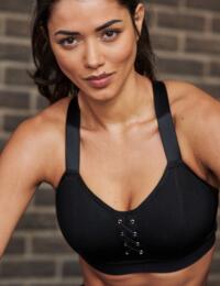 Pour Moi Energy Aspire Underwired Padded Sports Bra Black