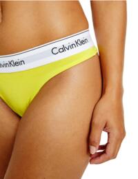 Calvin Klein Modern Cotton Thong Citrina